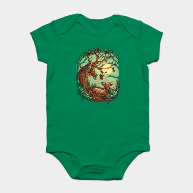 Father Nature Baby Bodysuit by stevenlefcourt